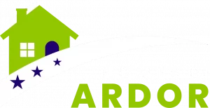 Homes by Ardor - Inverted Logo