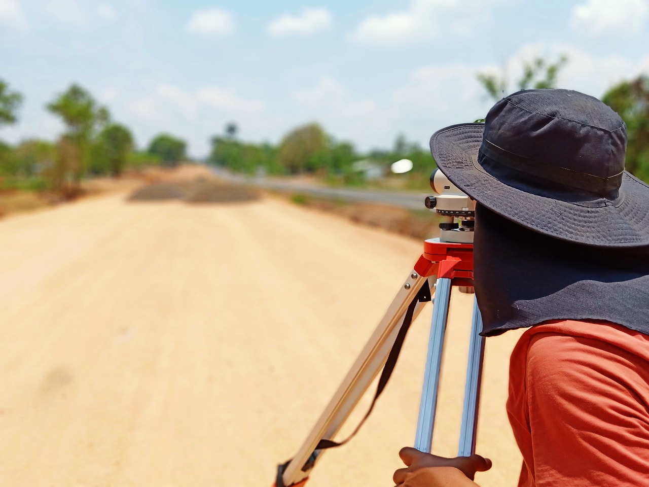 Land survey will let you know where you legally own