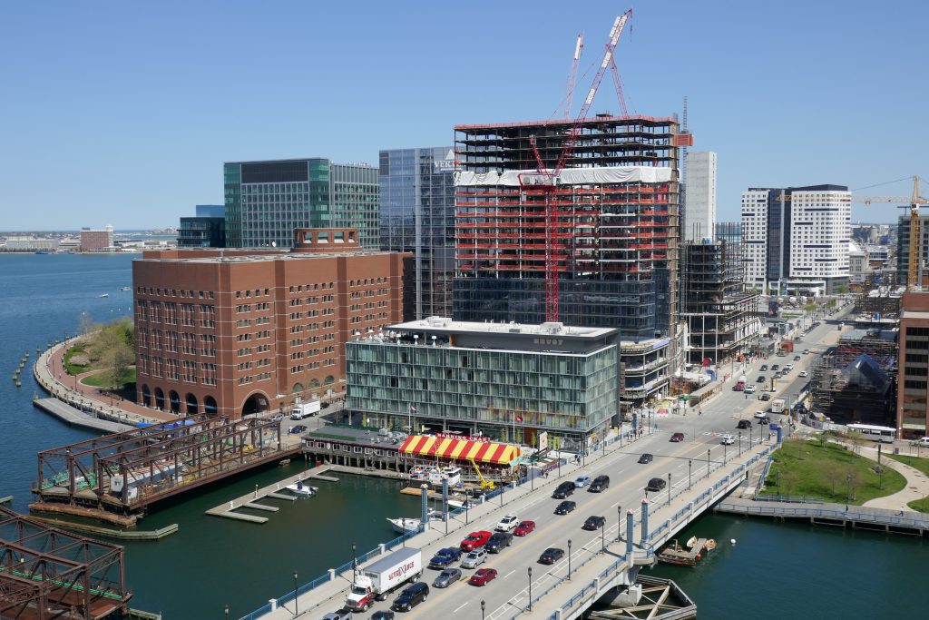 Moakley Courthouse and South Boston Waterfront